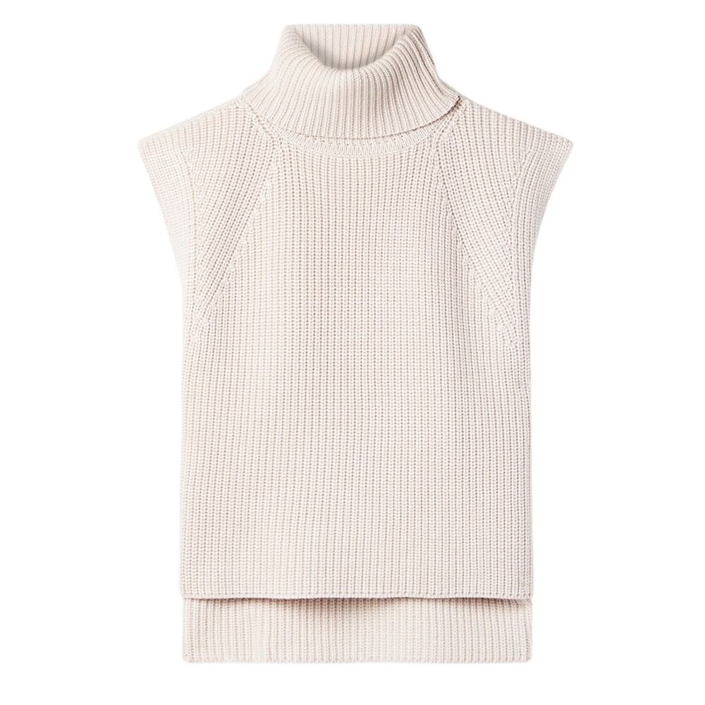Isabel Marant Ribbed Ecru Megan Sweater Size 36 FR / US XS NWT